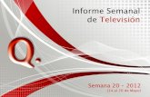 Informe Semanal TV - Semana 20/2012