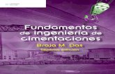 Fundamentos de ingeniería de cimentaciones. Séptima edición. Braja Das