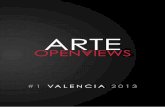 Catálogo ArteOpenViews 2013 #1 VALENCIA