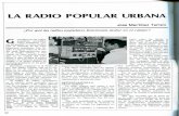 La radio popular urbana