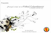 Conferencia Porque creer en el Futbol Colombiano