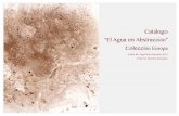 Catálogo "El Agua en Abstracción" Colección Europa