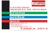 Catalogo Muebles de Oficina Emilio Segarra