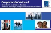 VALORA-T presentación corporativa