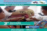Bitácora de la 2da Jornada de capacitación en Zacatepec - Morelos
