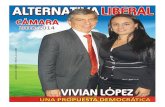 Periódico Vivian López a la Cámara