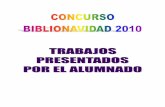 Alumnado Concurso BiblioNavidad 2010