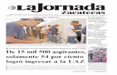 La Jornada Zacatecas, miercoles 7 de agosto de 2013