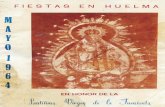 Programa de las Fiestas de Mayo de Huelma de 1964