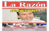 Diario La Razón martes 11 de enero