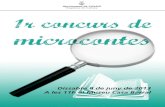 Bases concurs microcontes Casa Barral Calafell