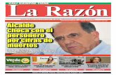 Diario La Razón jueves 6 de febrero
