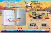 TropiKonga con especial de refrigeradoras y cocinas