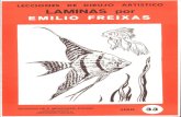 Láminas emilio freixas serie 33 (peces y flora acuática)