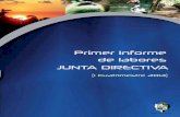 Primer Informe de Labores Junta Directiva
