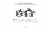 Historia de la educacion venezolana documentos 1687 1870 (junio 12)