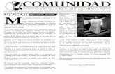 Periódico Parroquial COMUNIDAD #91