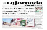 La Jornada Zacatecas, Domingo 22 de Abril del 2012