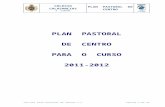 Plan Pastoral de Centro 2011-12