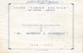 Promoción de Bachilleres "Dr. Alfredo J. Gonzalez" - Liceo Simón Bolivar