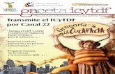 Gaceta ICyTDF No.10