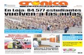 Diario Crónica. 3 de Septiembre 2012. Edición 8438 Loja-Ecuador