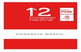 PONENCIA MARCO XII CONGRESO NACIONAL PSPV-PSOE