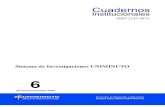 Cuadernos Institucionales - 06 Sistema de Investigaciones UNIMINUTO