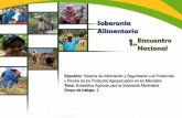 SISPAM G2 - PRIMER ENCUENTRO NACIONAL DE SOBERANÍA ALIMENTARIA