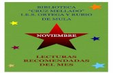 Noviembre: Lecturas Recomendadas Biblioteca I.E.S. Ortega y Rubio
