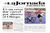 La Jornada Zacatecas, lunes 16 de agosto de 2010