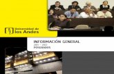 Universidad de los Andes Información General Posgrados 2011