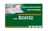 Informe Preelectoral Región de Murcia. Elecciones Europeas 2009