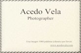 Acedo Vela Photographer