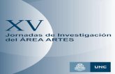XV Jornadas de Investigacion Area Arte