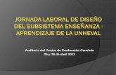 JORNADA LABORAL DE DISEÑO DEL SUBSISTEMA ENSEÑANZA - APRENDIZAJE DE LA UNHEVAL