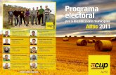 Programa Electoral CUP Alfés