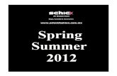 Catálogo Primavera Verano 2012