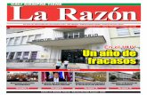 Diario La Razón miércoles 6 de noviembre