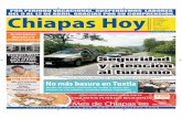 Chiapas HOY Jueves 09 de Abril en Portada y Contra