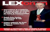 Revista Lex Forum 16 Noviembre 2012