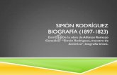 Biografia Simon Rodriguez  Parte II