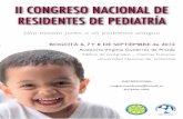 Congreso Residentes de Pediatría