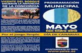 Agenda de Actividades en Yaiza Mayo 2013