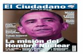 El Ciudaano N 98, Obama el hombre nuclear en Chile