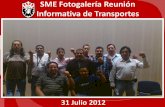 SME Fotogalería Reunión Informativa de Transportes 31 Julio 2012