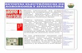 Revistas electronicas de agronomía y silvicultura