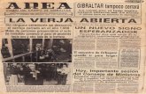 14/12/1982 Apertura de la Verja con Gibraltar