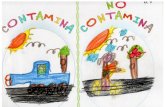 Dibujos Día del Medio Ambiente. Contamina - No Contamina