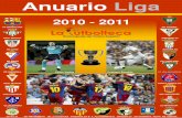 Anuario Liga 2010-2011 La Futbolteca